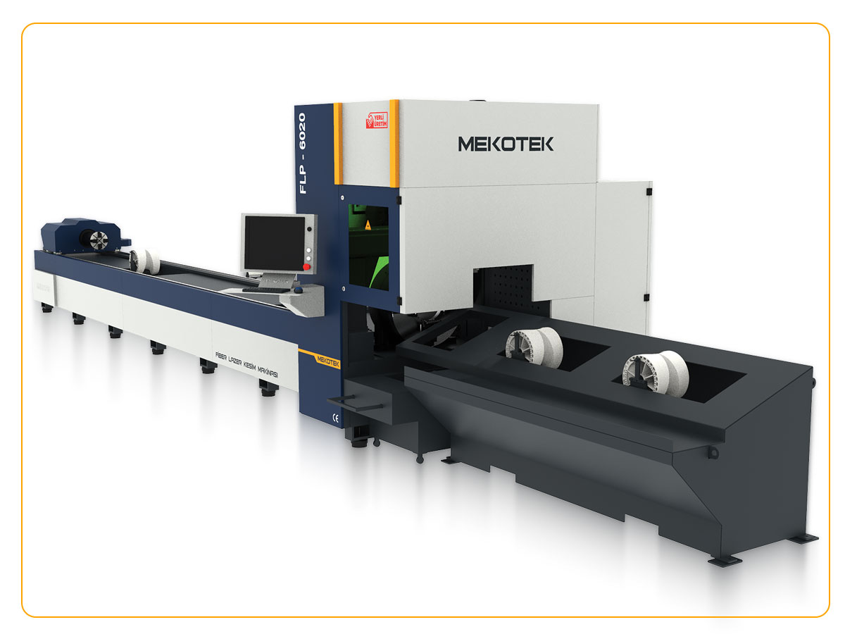 Mekotek Boru Profil Fiber Lazer Kesim Makineleri